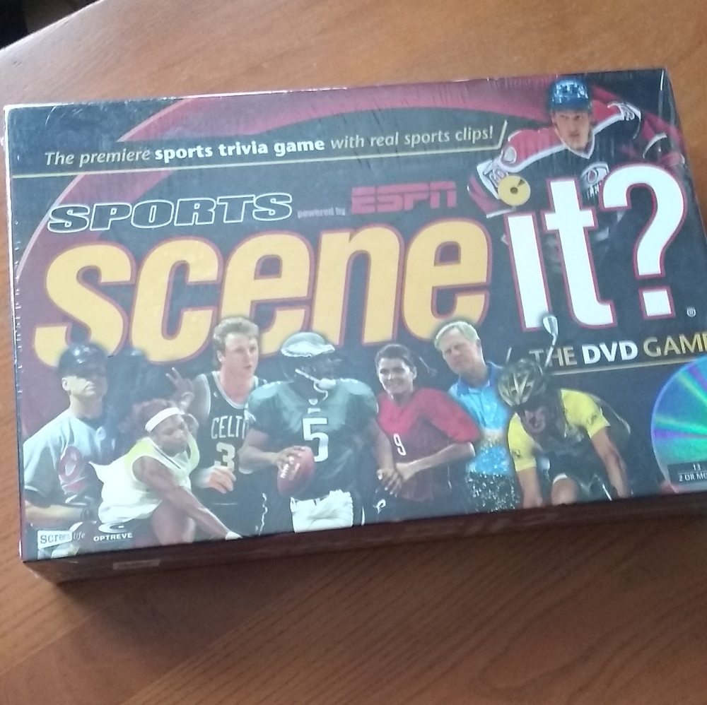 Sports Scene It? ESPN DVD Game New in Box/ Sealed